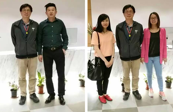 昆山加工區(qū)楊明光學(xué)林處帶領(lǐng)同事來訪昱齊盛人力資源大樓